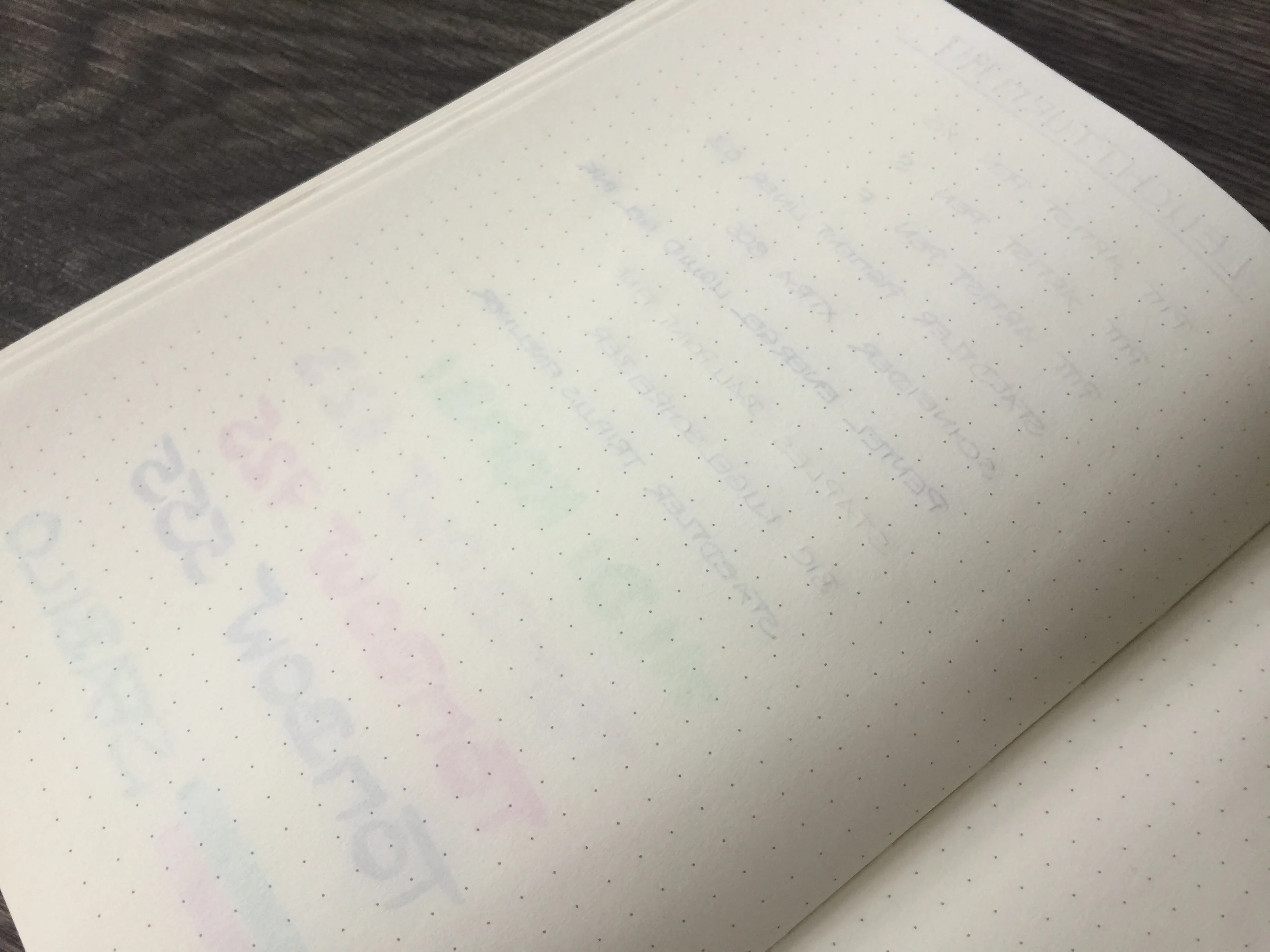 Notizbuch Vergleich Leuchtturm hinten nah