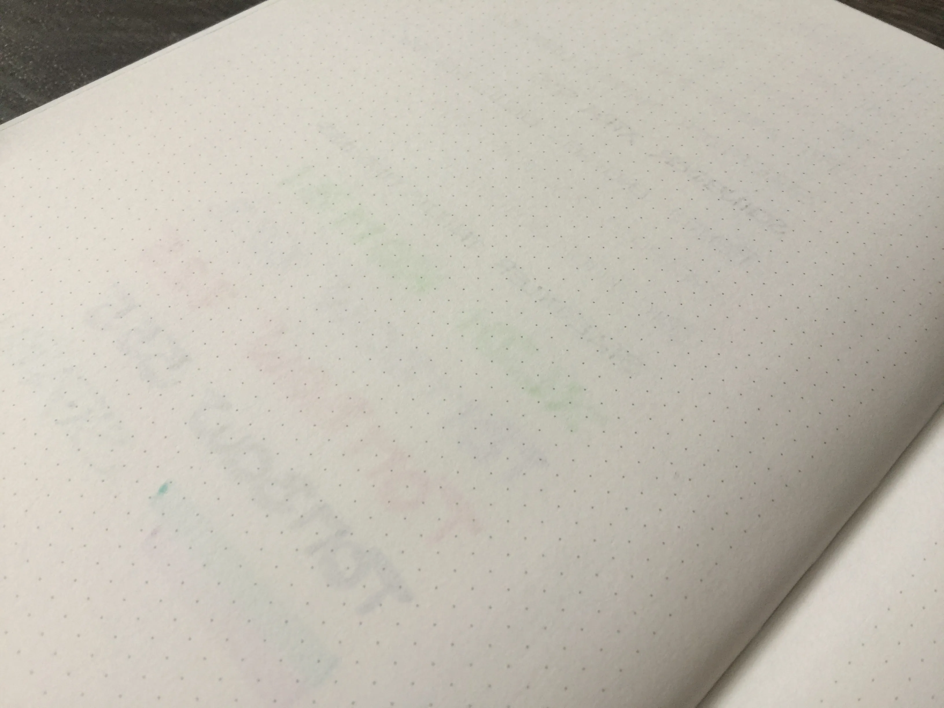 Nuuna Bullet Journal Notizbuch hinten nah