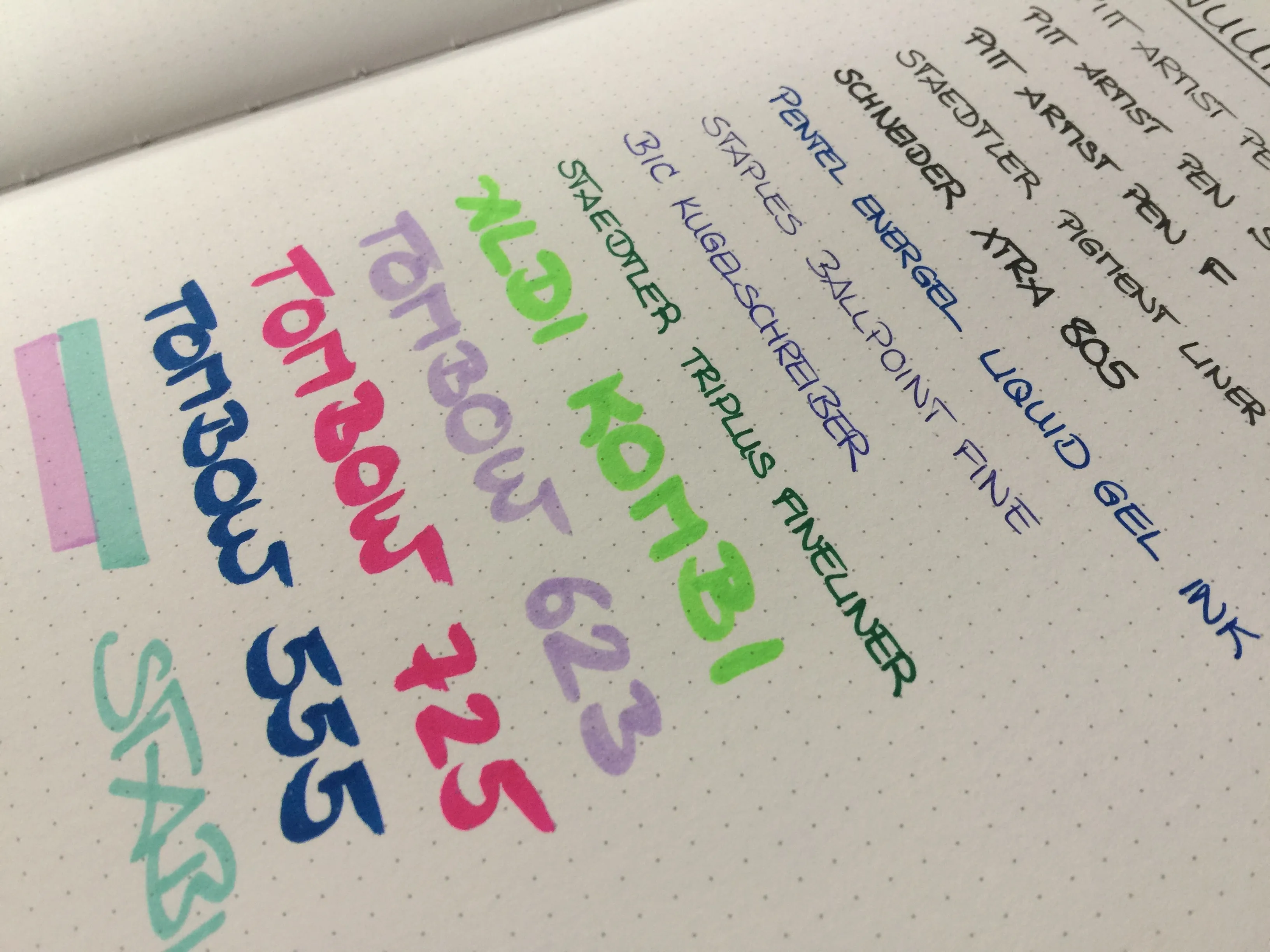 Nuuna Bullet Journal Notizbuch vorne nah