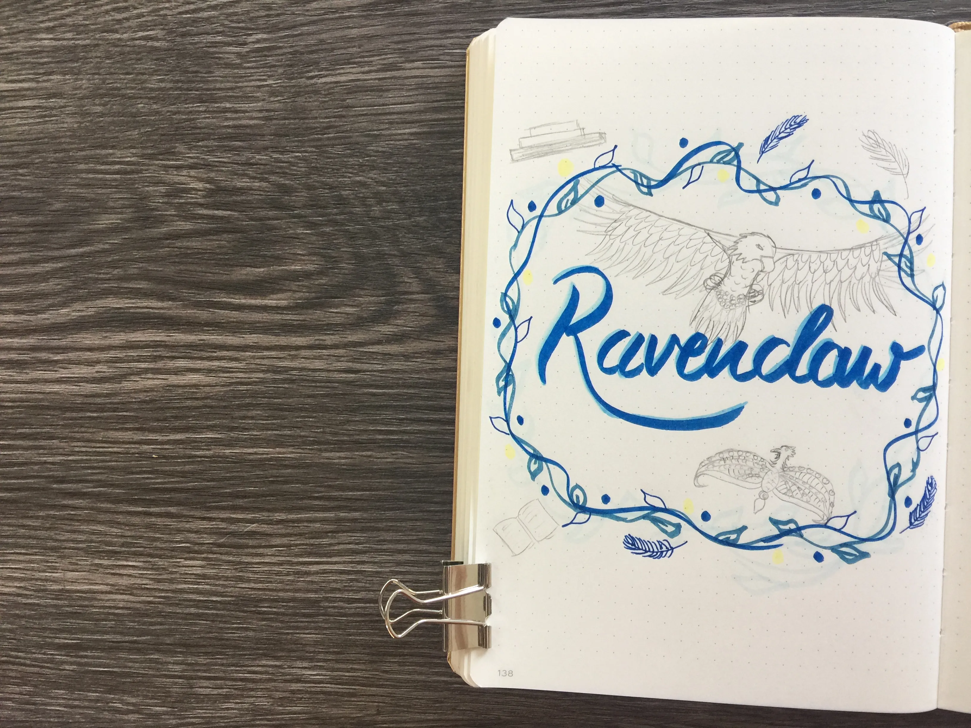 Luna Bullet Journal Harry Potter Special Ravenclaw