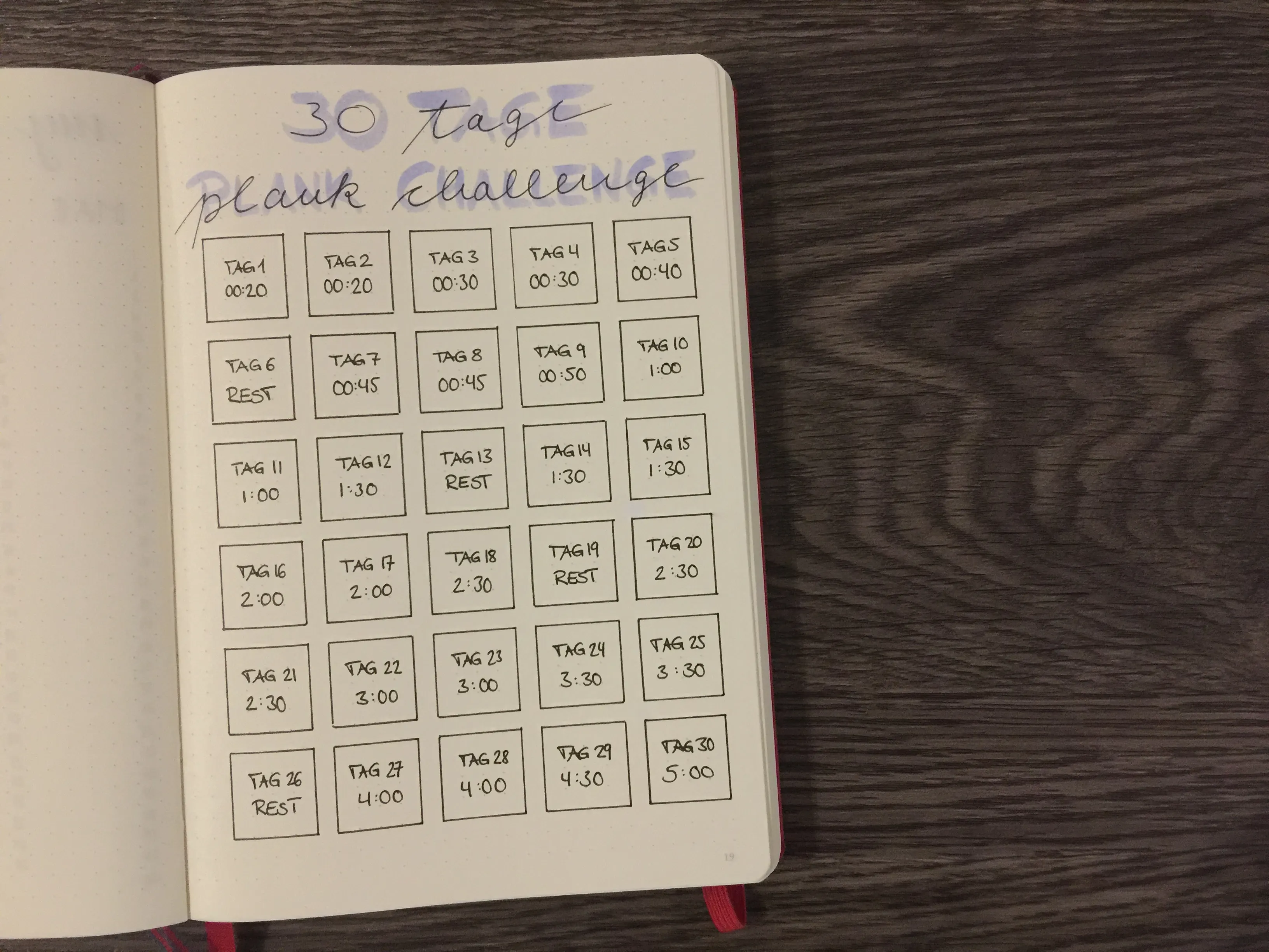 Plank Challenge