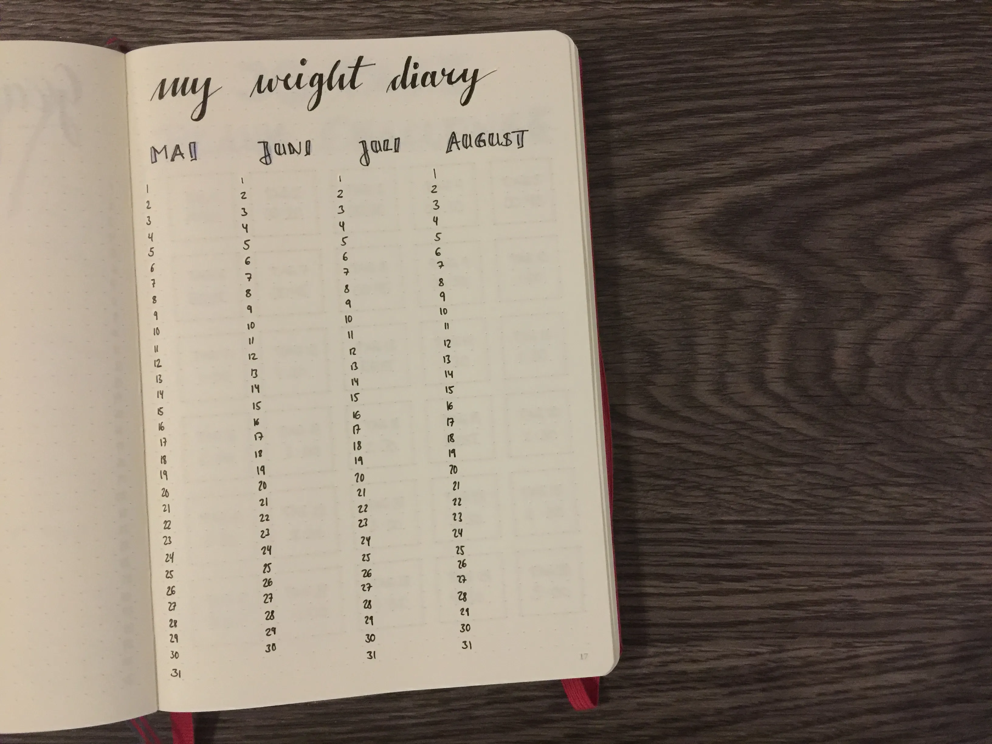 Weight Diary