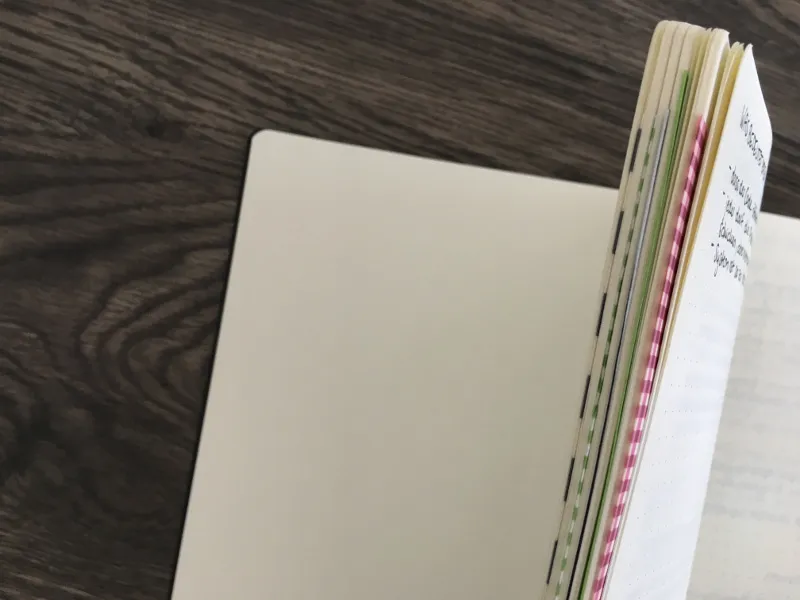 Bullet Journal Tricks: Monatsübersicht mit Washi Tape markieren