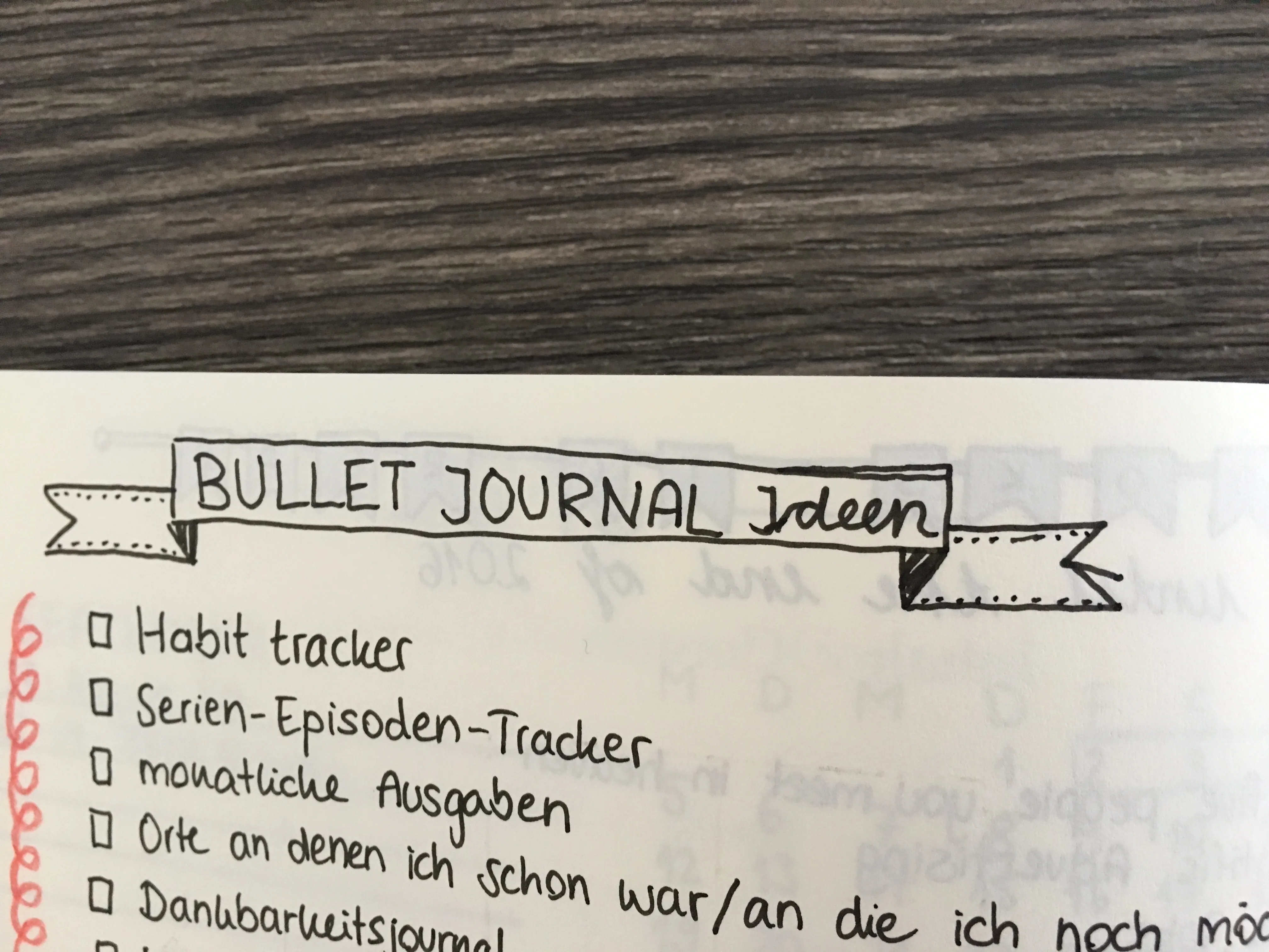Verschrieben beim Wort Ideen