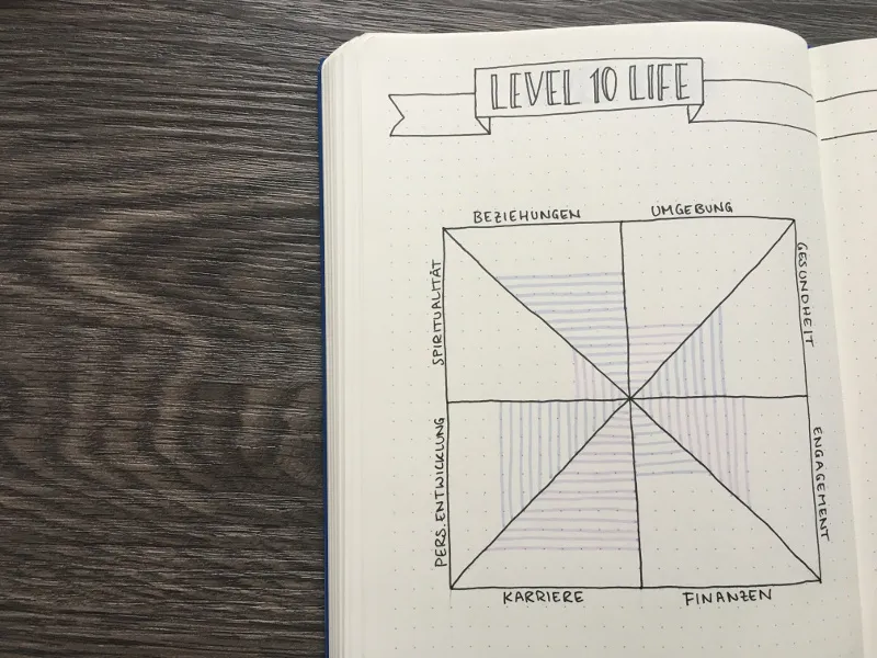 Level 10 Life ausgefüllt