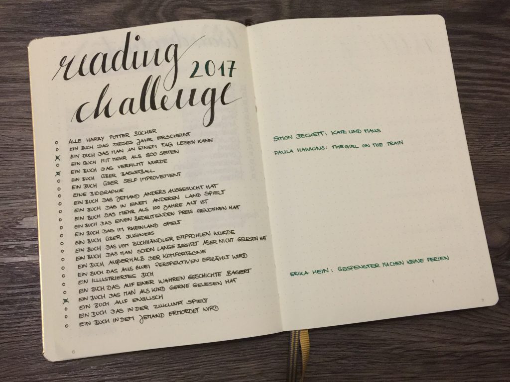 Reading Challenge 2017