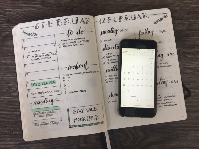 5 Dinge Die Ich Durch Mein Bullet Journal Gelernt Habe Punktkariert