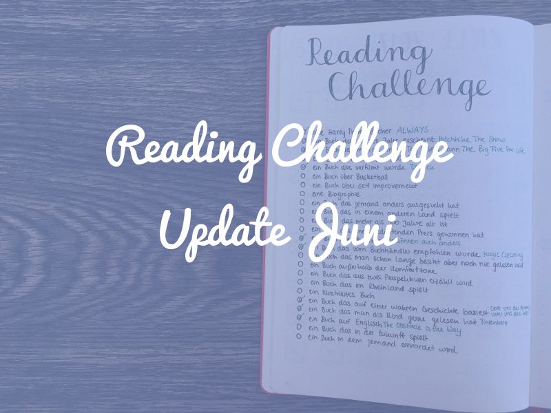 Reading Challenge Update Juni 2017