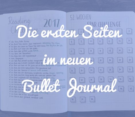 Die ersten Seiten im neuen Bullet Journal gestalten