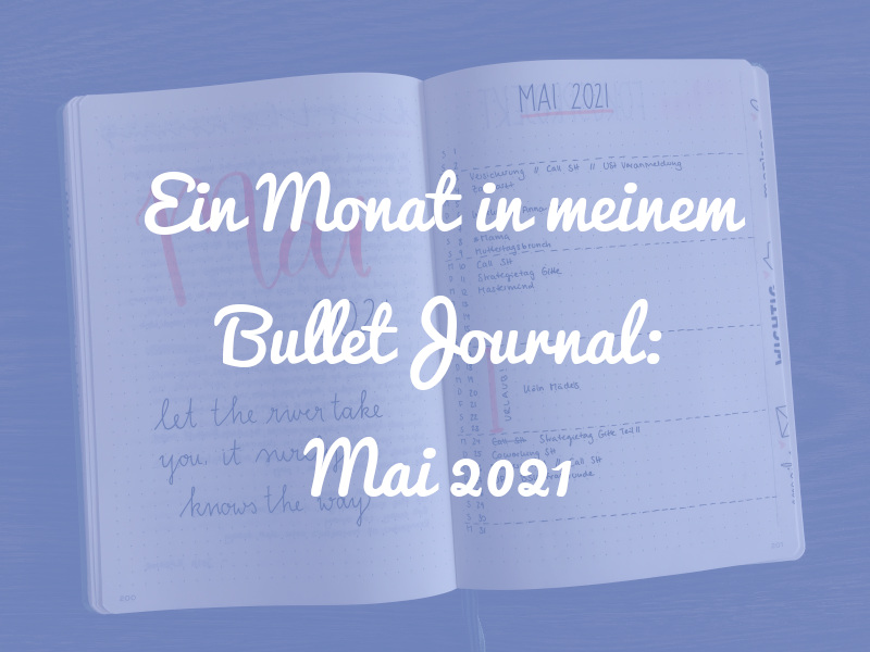 Ein Monat in meinem Bullet Journal: Mai 2021